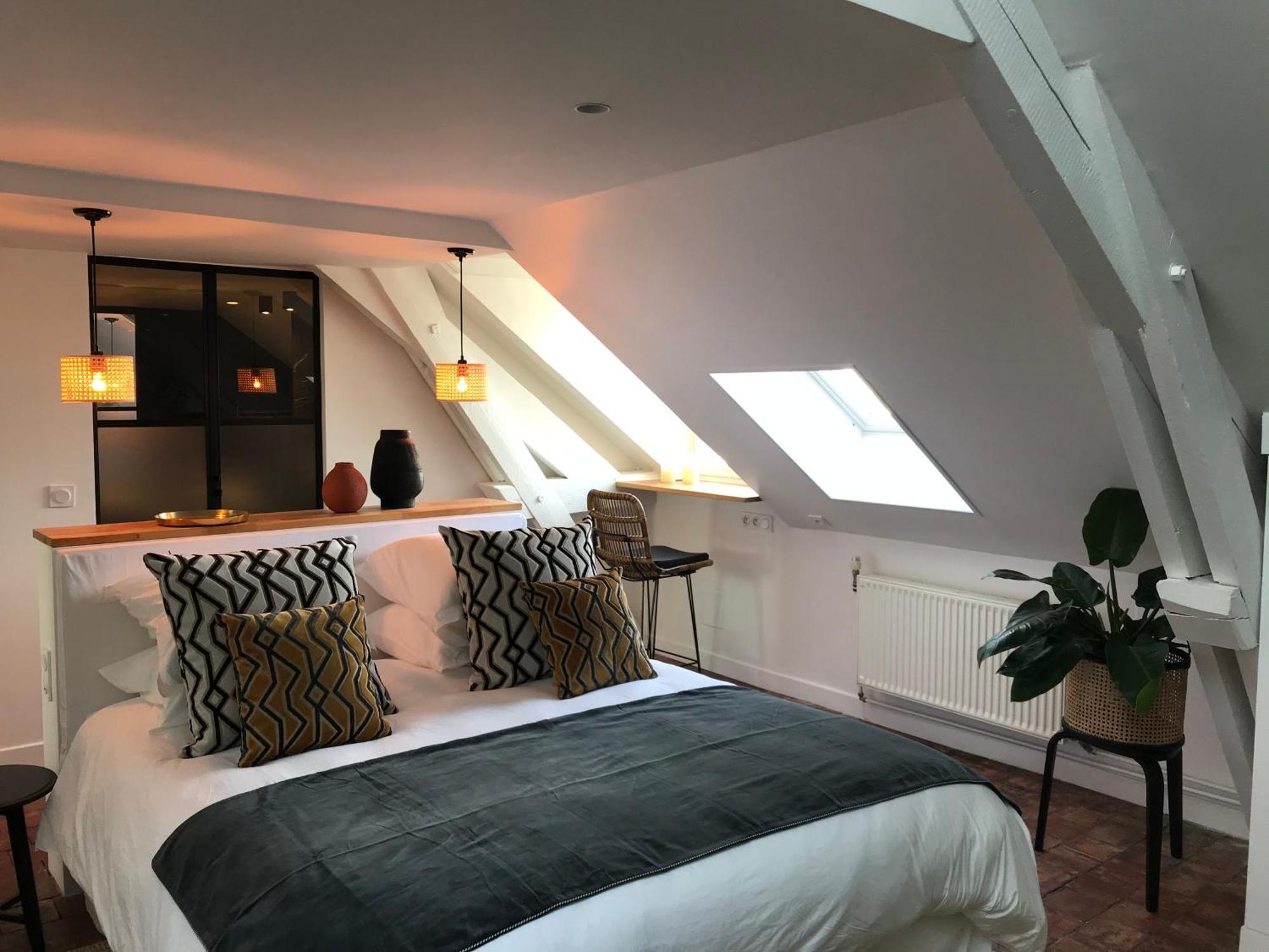 Villa Du Cedre Honfleur Szoba fotó